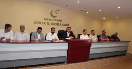 Saadet  Divan Kurulu yapıldı