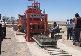 Tuğla tesisi kaymakamlık kredisiyle