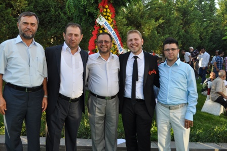 Motorcu ailesinin mutlu günü