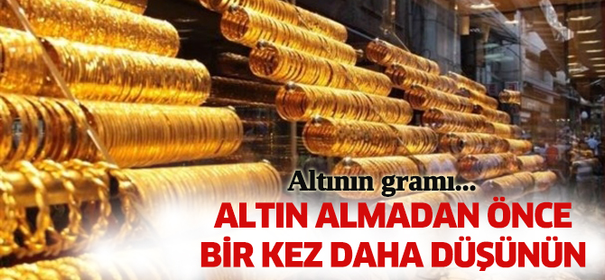 Altının gramı 85 TL‘ye düşecek