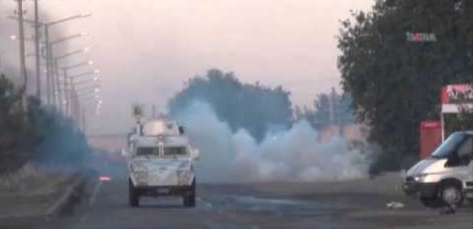 ŞOK ŞOK Diyarbakır'da PKK'dan 4 hedefe birden saldırı