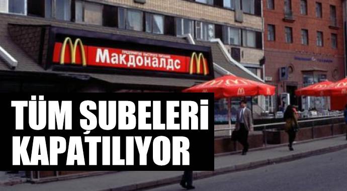 McDonald's'a şok protesto! Tüm şubeleri kapatılıyor!