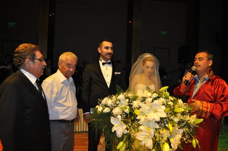 Melda ile Aykut evlendi