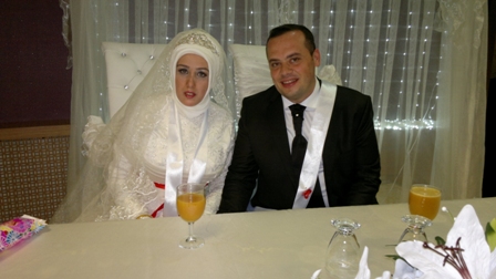 Erdem ve Oduncu ailelerinin mutlu günü