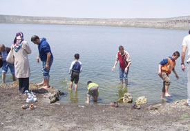 Konya basını Karapınar'ı gezdi