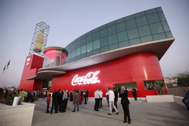 İşte Filistin'deki Coca Cola fabrikası