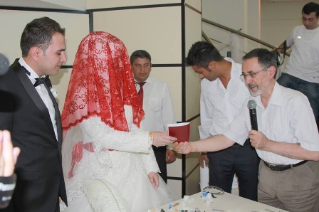 Keleş ve Çeçen ailerinin mutlu günü