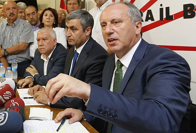 Muharrem İnce'den tüzük değişikliği için hodri meydan