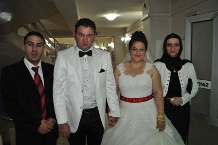 Rabia ile Sercan evlendiler