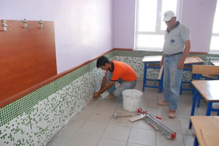 Karatay’da okullarda eğitim öncesi tadilat