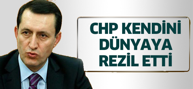 Emrullah İşler: CHP kendini dünyaya rezil etti