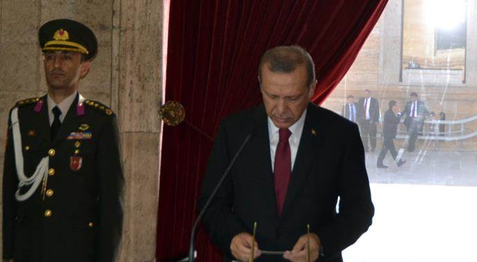 Erdoğan, Anıtkabir Özel Defterine ne yazdı?