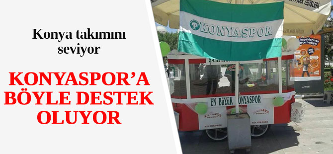 Konyaspor'a her kesimden destek