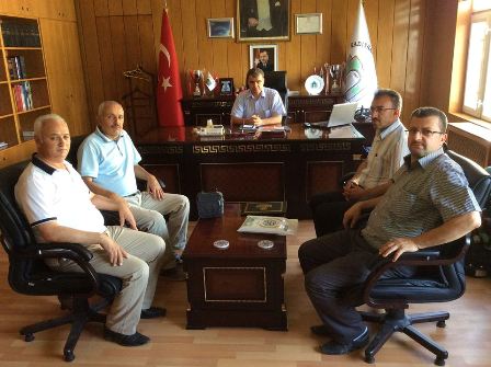 Konya İHH’dan Kadınhanı Belediye Başkanına ziyaret
