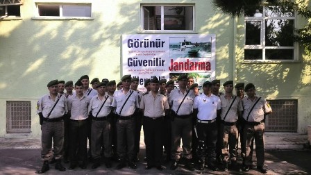 Beyşehir Jandarma'da terfi heyecanı