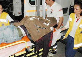 Beyşehir'de bıçaklı kavga