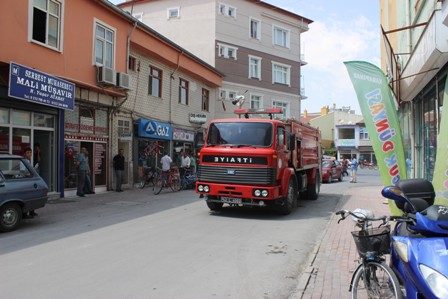 Ocakta unutulan yemek paniğe neden oldu