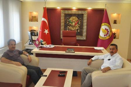 Akşehir Belediye Başkanı Akkaya, Tutal'ı ziyaret etti