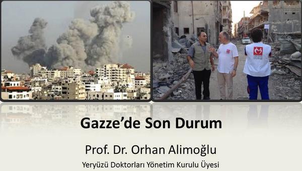 Orhan Alimoğlu, Gazze'yi anlatacak