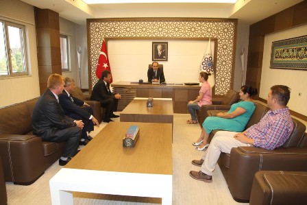 Selçuklu’ya kardeş şehirden ziyaret
