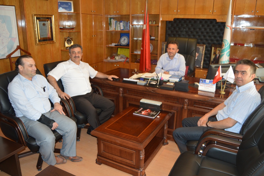 Darılmaz’dan Çumra Belediye Başkanı Oğuz’a Ziyaret