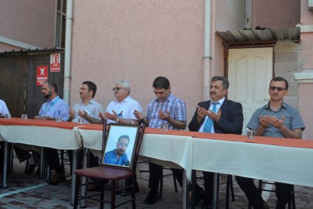 Ölen sağlık görevlisi için mevlit okutuldu