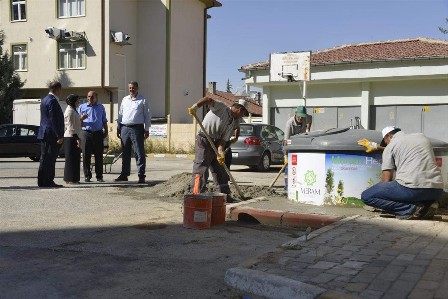 Meram'da yer altı konteynerler yaygınlaştırılıyor