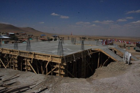 Beşağıl Kur’an Kursunun temeli atıldı