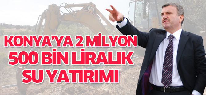 Akyürek: mahallelerimize sağlıklı içme suyu ulaştırıyoruz