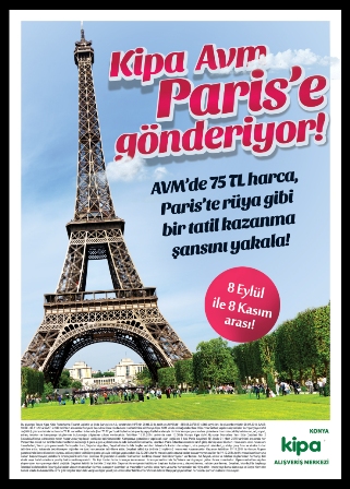 Kipa’dan Konyalı müşterilerine Paris tatili sürprizi