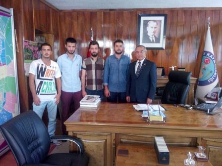 Gülen Yüzler Deneği'nden Karatay Kaymakamlığı'na ziyaret