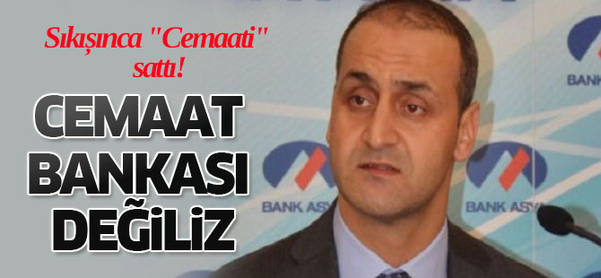 Sıkışınca "Cemaati" sattı!