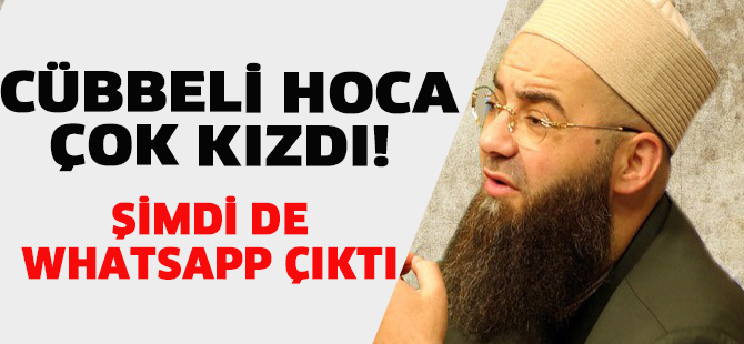 Cübbeli Ahmet Hoca çok kızdı!