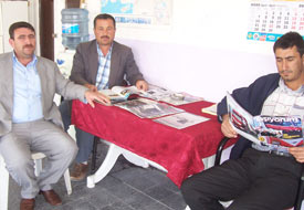 Nakliyeciler okuma köşesi oluşturdu