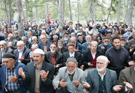 Beyşehir'de yağmur duası