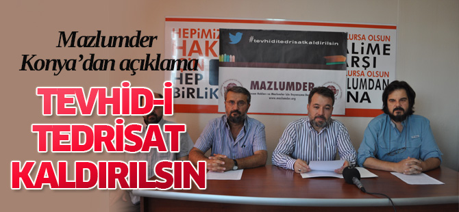 Özgür eğitim istiyorlar