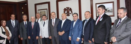 SELSİAD'dan Vali Erol'a ziyaret