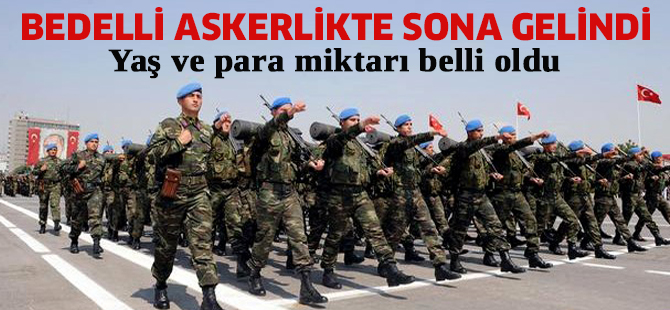 Bedellide yaş ve para miktarı belli oldu