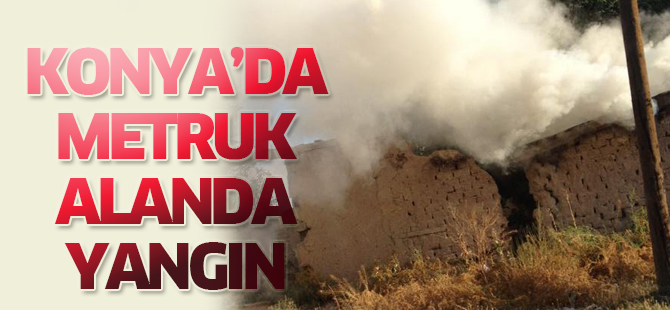 Konya'da dumanlar korkuttu