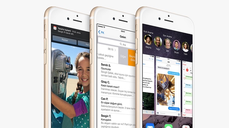 iOS 8 indirilmeye hazır