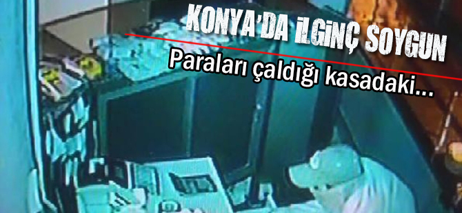 Paraları çaldığı kasadaki borç defterine bakıp kaçtı