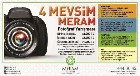 Meram Belediyesi'nden ödüllü fotoğraf yarışması