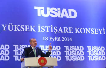 Erdoğan TÜSİAD'ta konuştu (4)