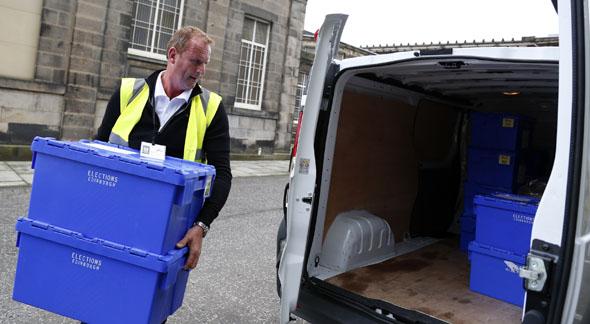 İskoçya'daki tarihi referandumda oy verme işlemi sona erdi