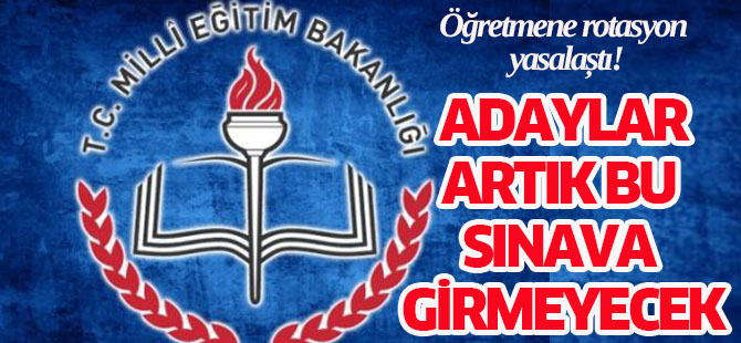 Öğretmene rotasyon yasalaştı!