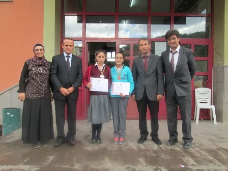 Beyşehirli ortaokul öğrencilerine resimde uluslararası başarı ödülü