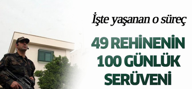 49 rehinenin 100 günlük serüveni