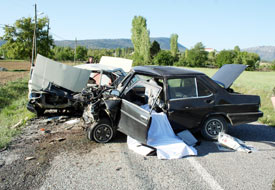 Kaza haberinde gazeteciye acı sürpriz