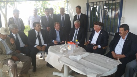 TZOB Genel Başkanı Bayraktar, üreticilerle bir araya geldi