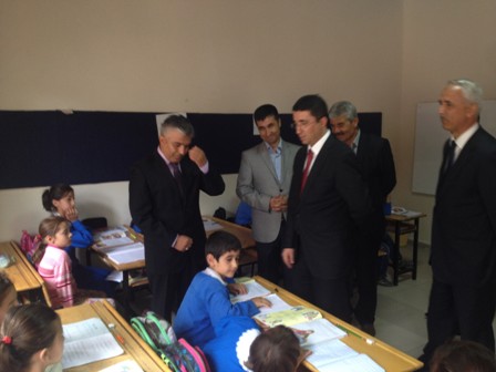 Halkapınar Kaymakamı İlköğretim okunu gezdi